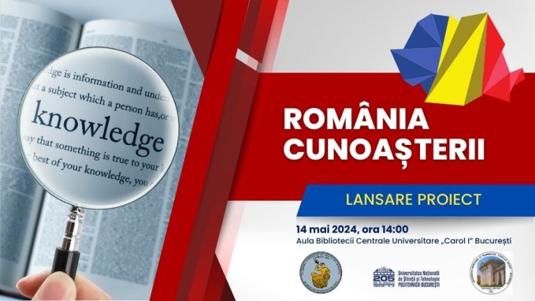 Launch of the “Romania of Knowledge” project