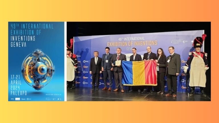 Invention of the collective prof. univ. dr. eng. Mihail Țîțu awarded at the Geneva 2024 World Exhibition of Inventions