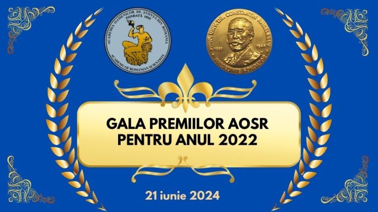 GALA PREMIILOR AOSR pentru anul 2022