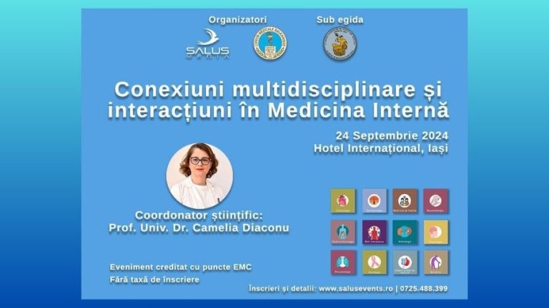 Conferința „Conexiuni multidisciplinare și interacțiuni în Medicina Internă”