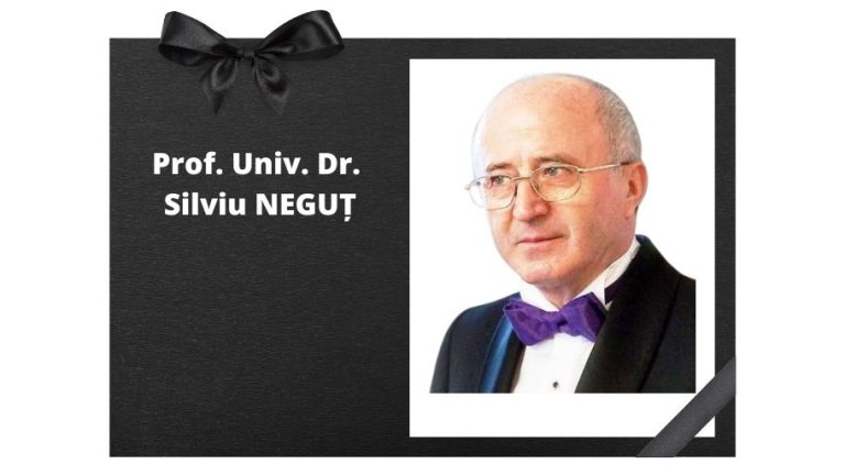 The Presidium of AOSR announces with deep sadness the departure of Prof.Univ.Dr.
Silviu Negruț