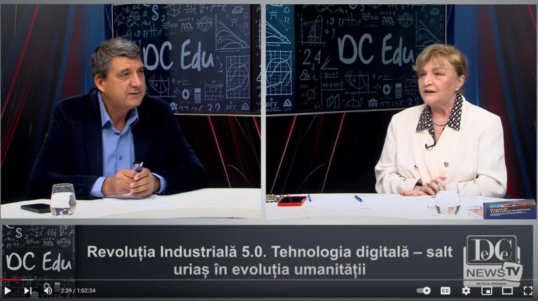 Interviu cu Prof. univ. dr ing. Doina Banciu, Președintele AOSR, la DC Edu