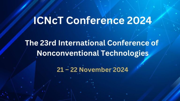 International Conference of Nonconventional Technologies – ICNcT 23