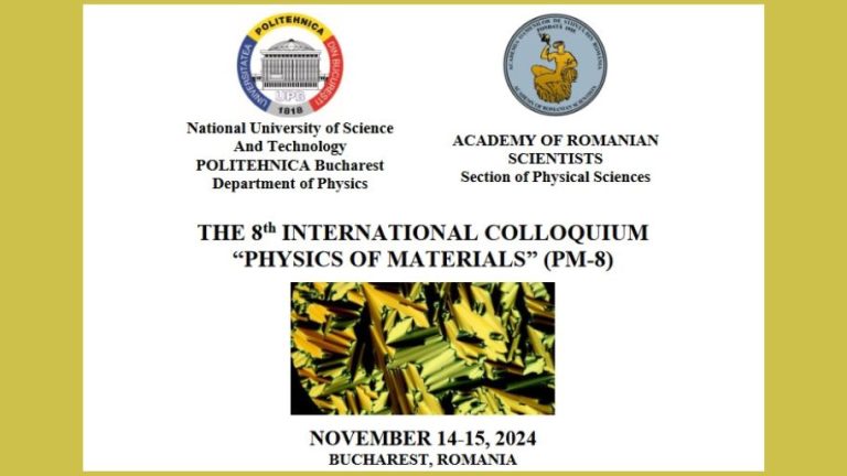 The 8th International Colloquium “Physics of Materials” (PM-8)